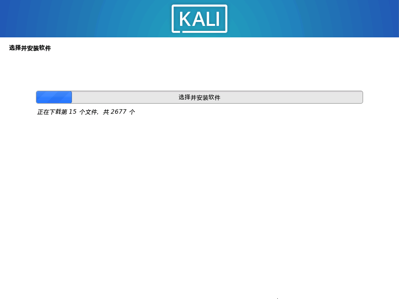 安装完成
